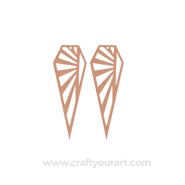 Earrings MDF Design 273