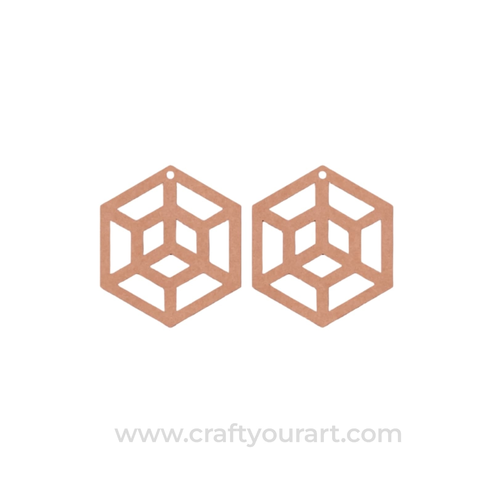 Earrings MDF Design 274