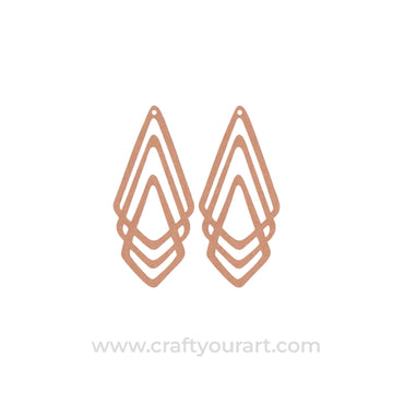 Earrings MDF Design 277