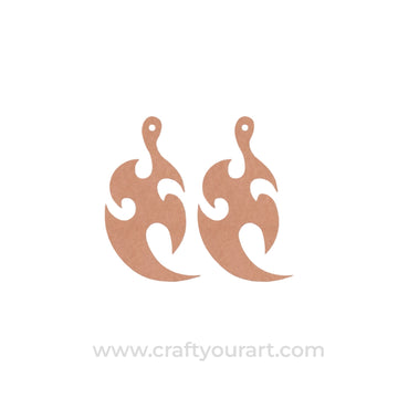 Earrings MDF Design 278
