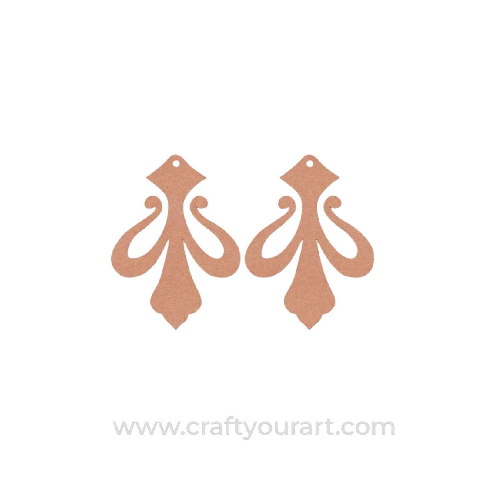 Earrings MDF Design 283