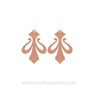 Earrings MDF Design 283