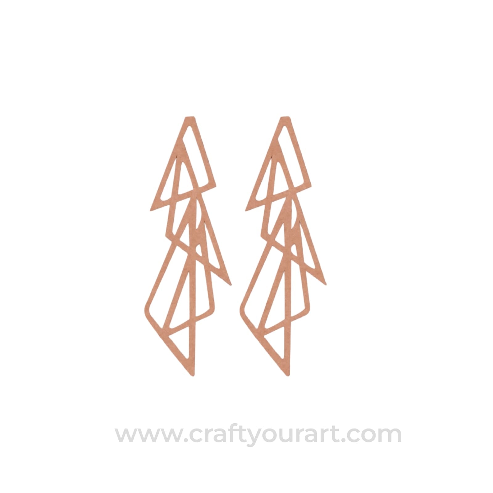 Earrings MDF Design 286