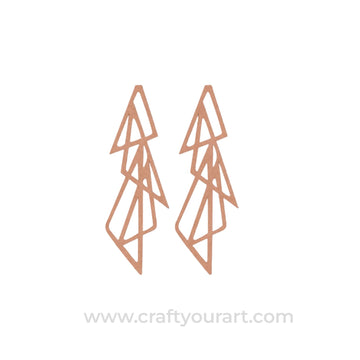 Earrings MDF Design 286