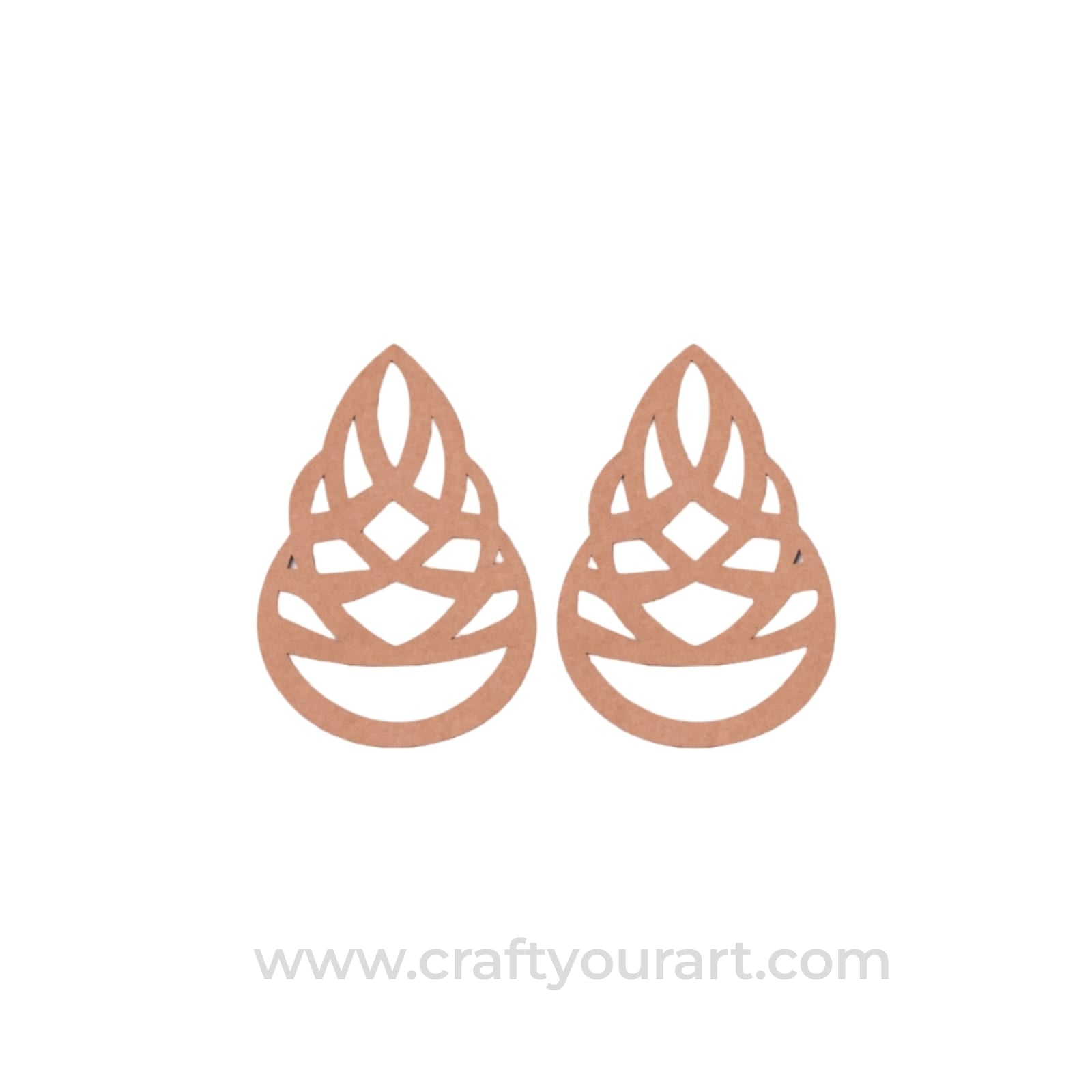 Earrings MDF Design 287