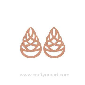 Earrings MDF Design 287