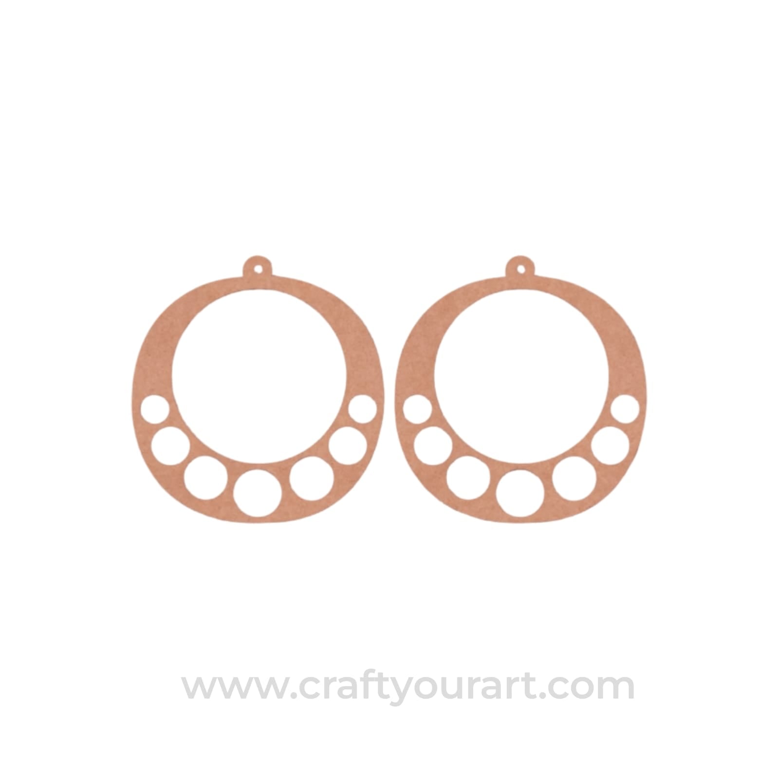 Earrings MDF Design 289