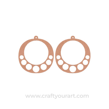 Earrings MDF Design 289