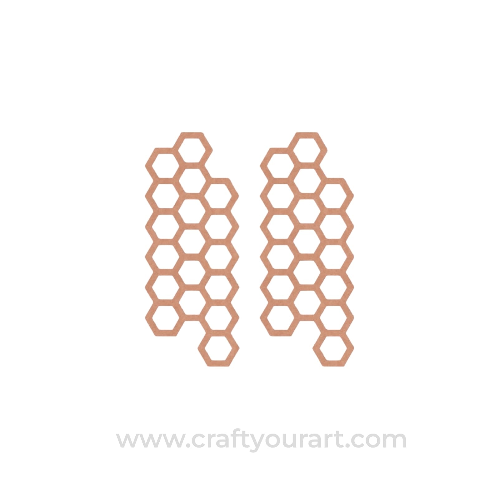 Earrings MDF Design 291