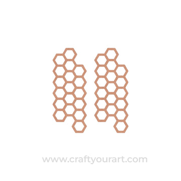 Earrings MDF Design 291