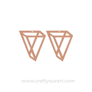 Earrings MDF Design 292