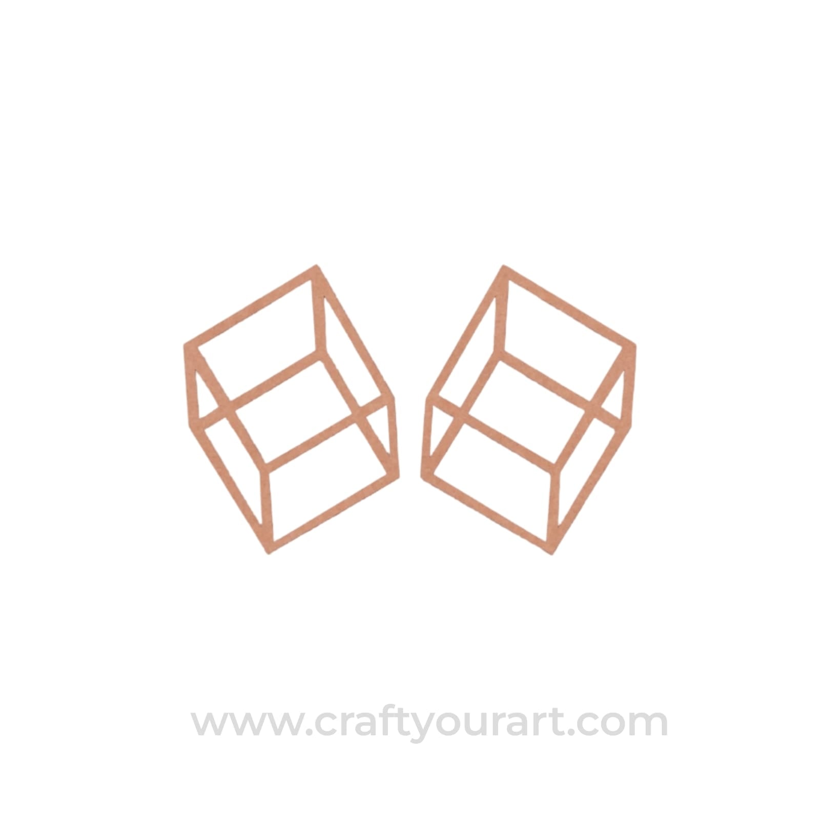 Earrings MDF Design 296