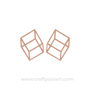 Earrings MDF Design 296