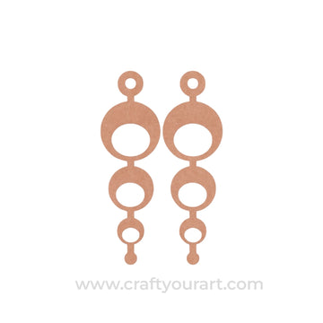 Earrings MDF Design 299