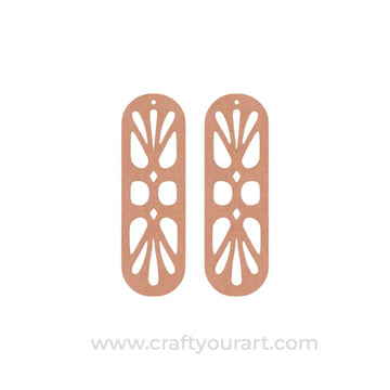 Earrings MDF Design 30