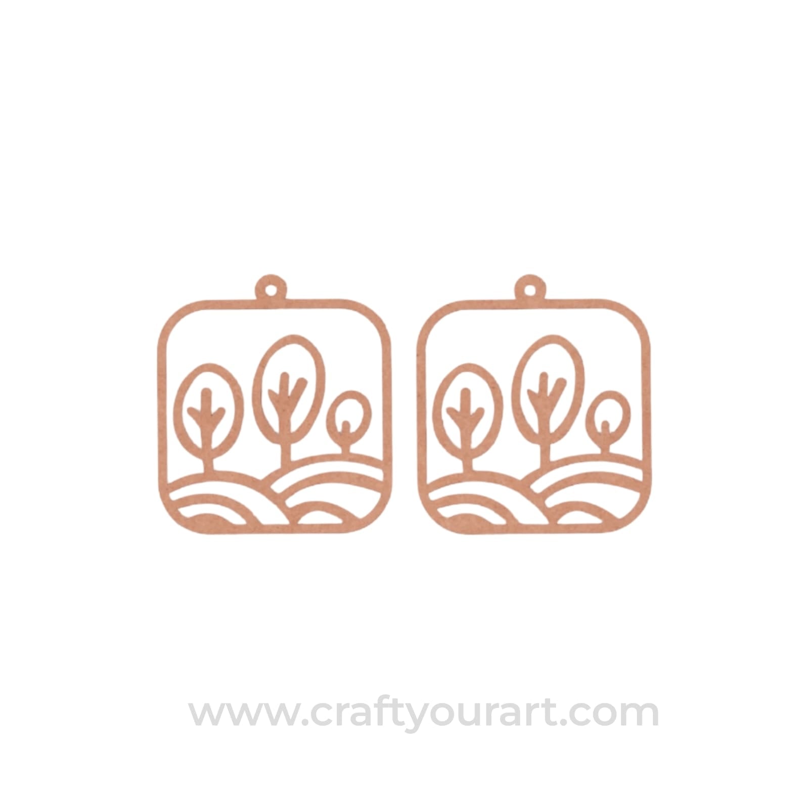 Earrings MDF Design 300