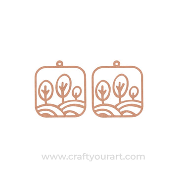 Earrings MDF Design 300