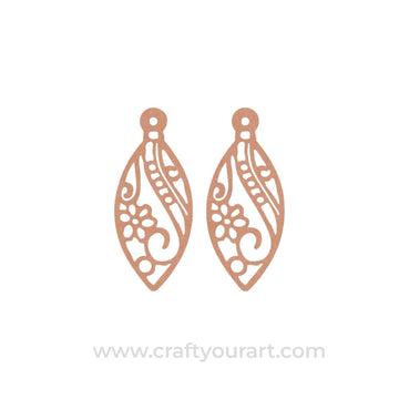Earrings MDF Design 301
