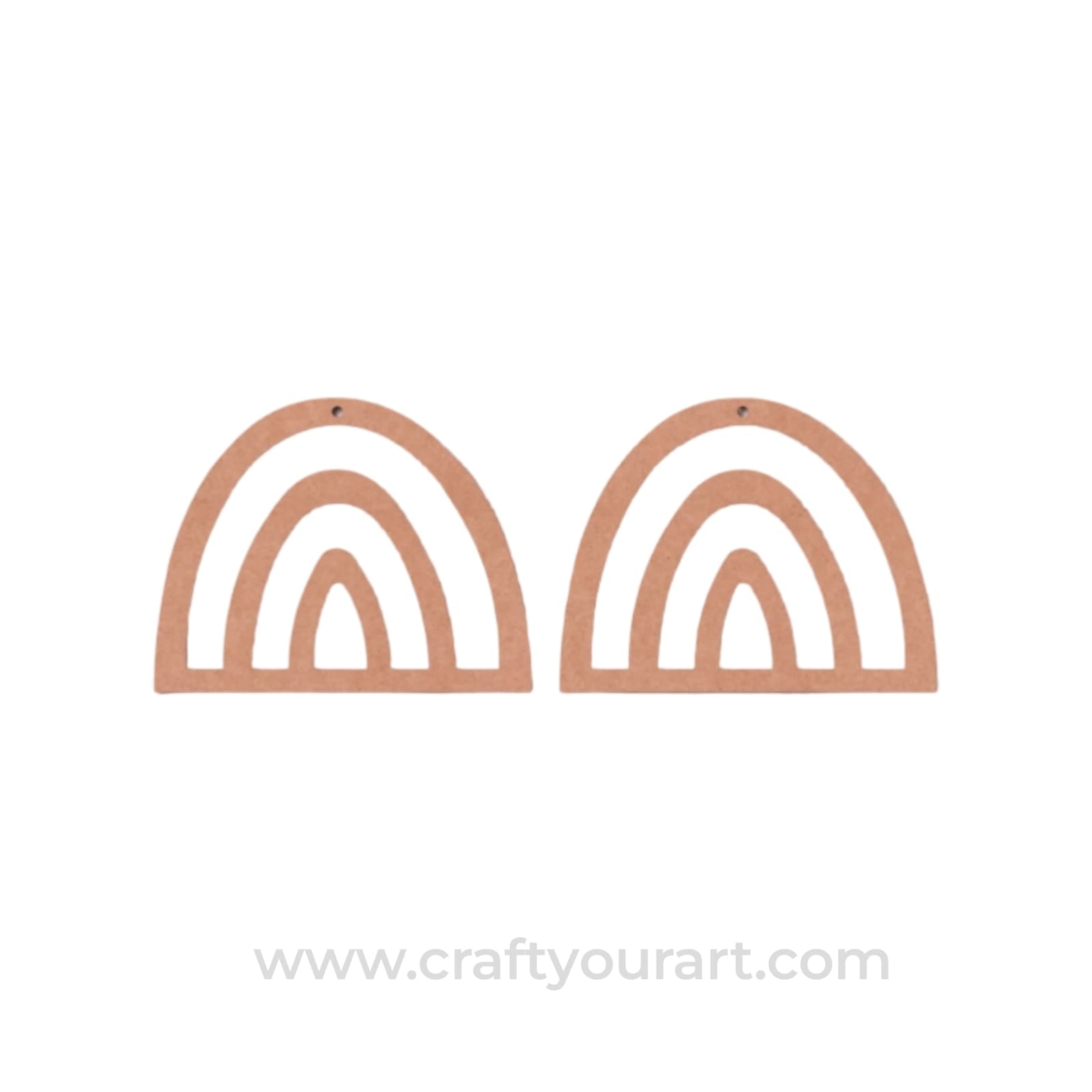 Earrings MDF Design 302