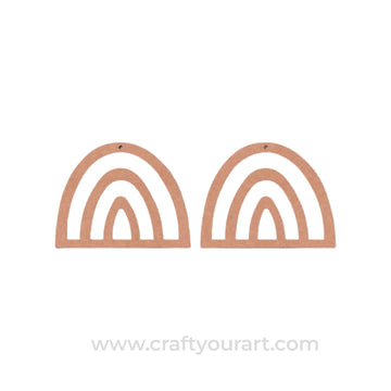 Earrings MDF Design 302