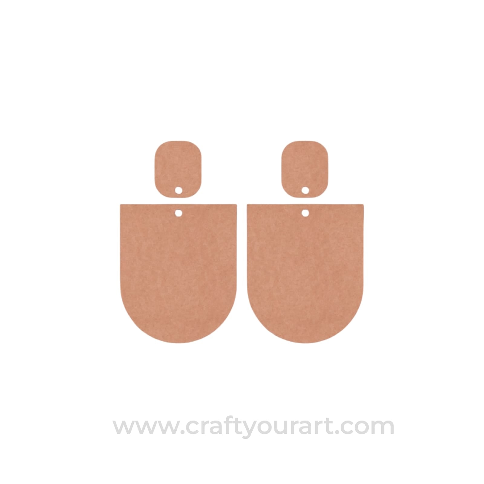 Earrings MDF Design 305