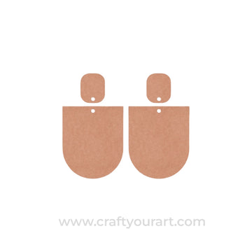 Earrings MDF Design 305