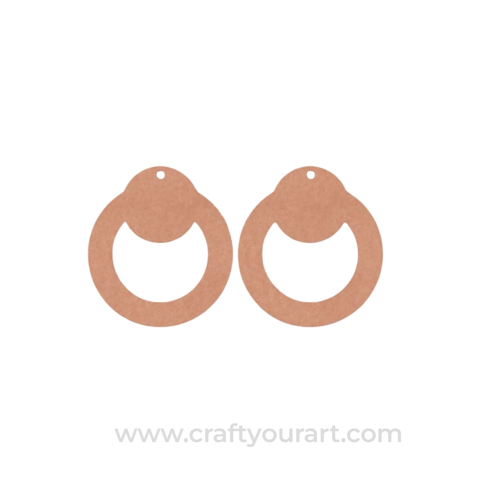 Earrings MDF Design 306