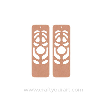 Earrings MDF Design 31