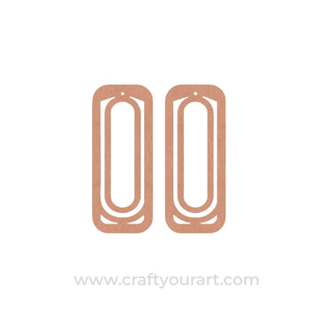 Earrings MDF Design 33