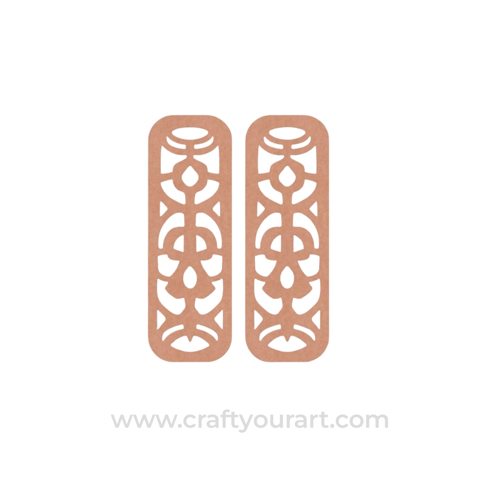 Earrings MDF Design 34