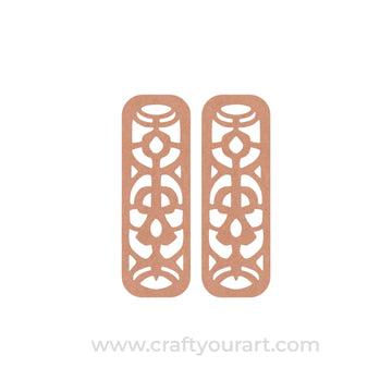 Earrings MDF Design 34
