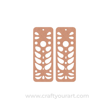 Earrings MDF Design 35