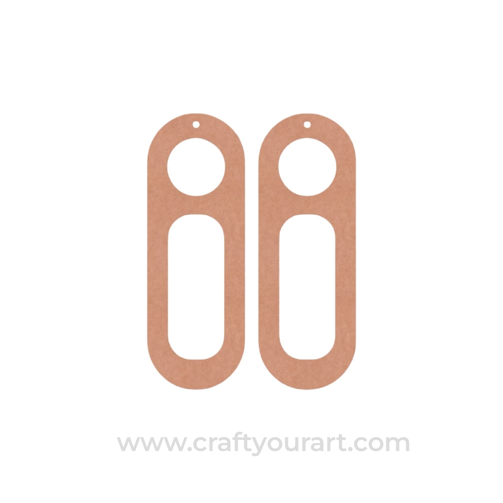 Earrings MDF Design 37