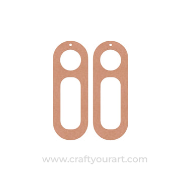Earrings MDF Design 37