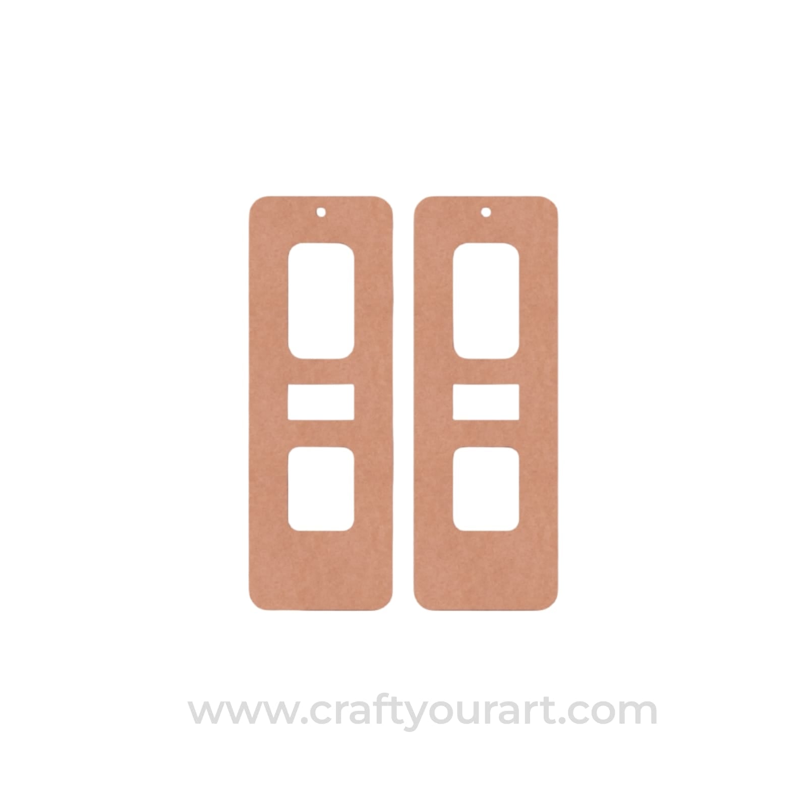 Earrings MDF Design 38