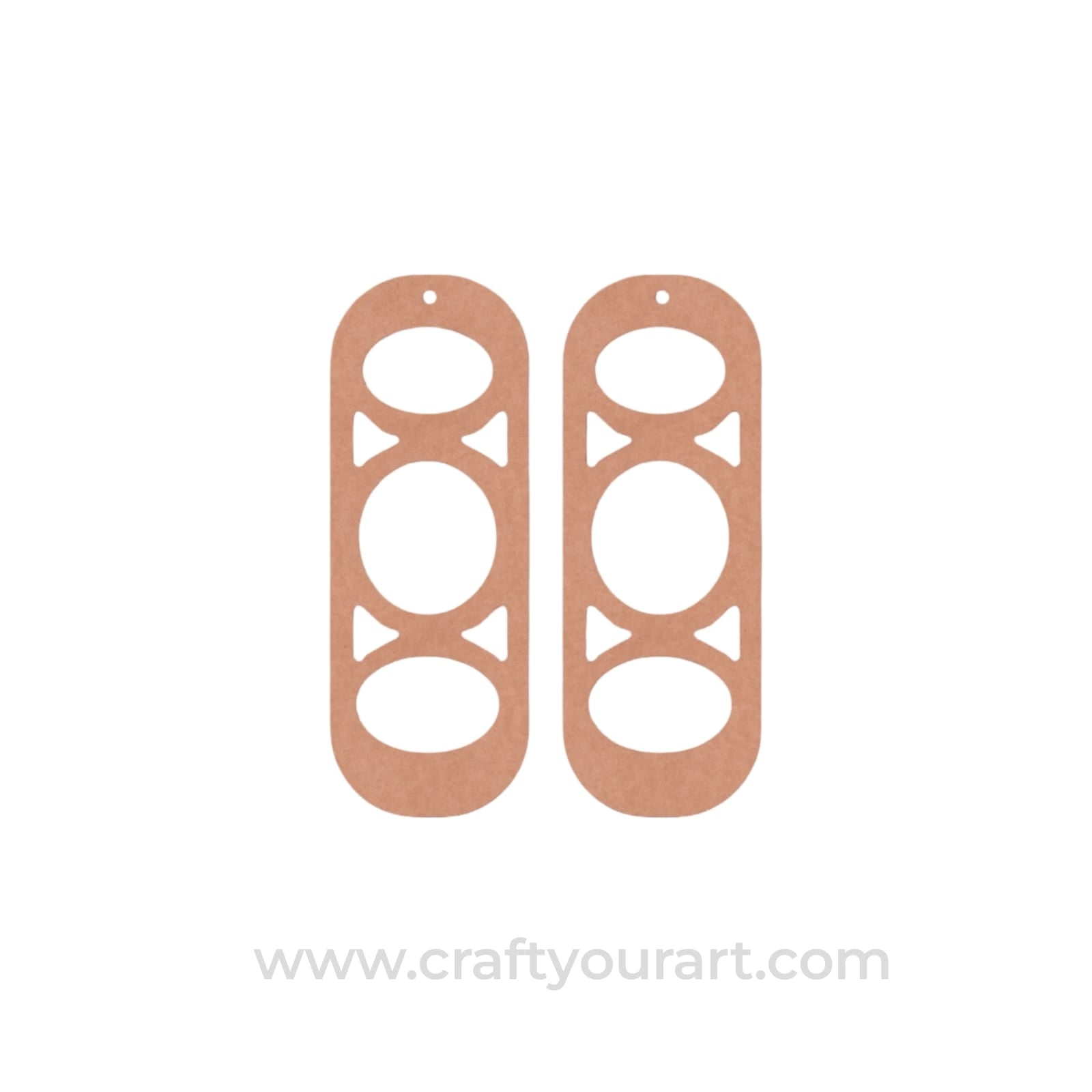 Earrings MDF Design 40