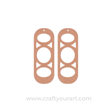 Earrings MDF Design 40