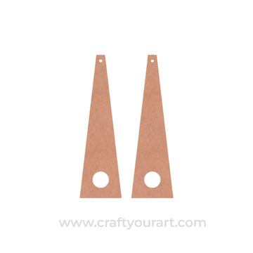 Earrings MDF Design 44