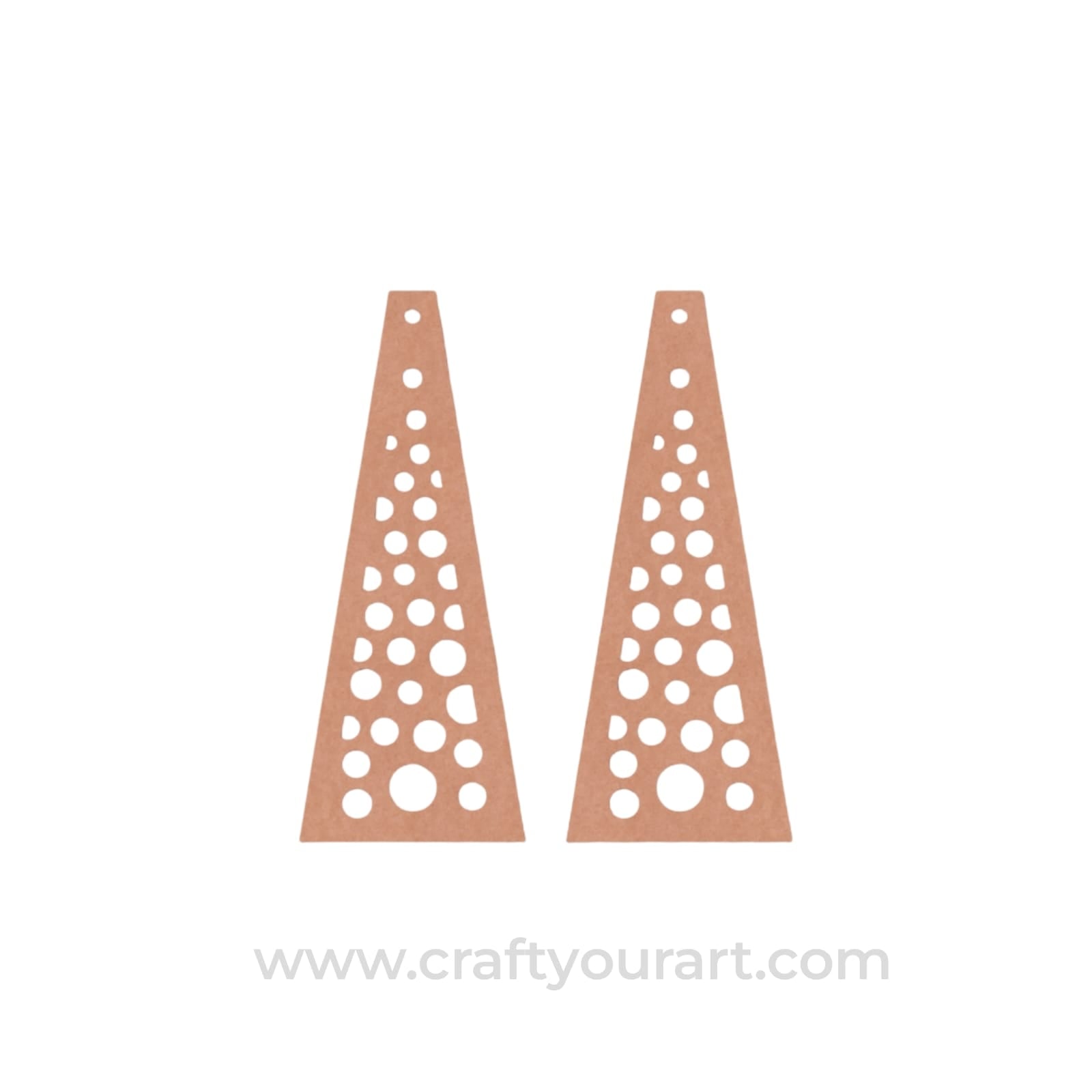 Earrings MDF Design 46