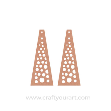 Earrings MDF Design 46