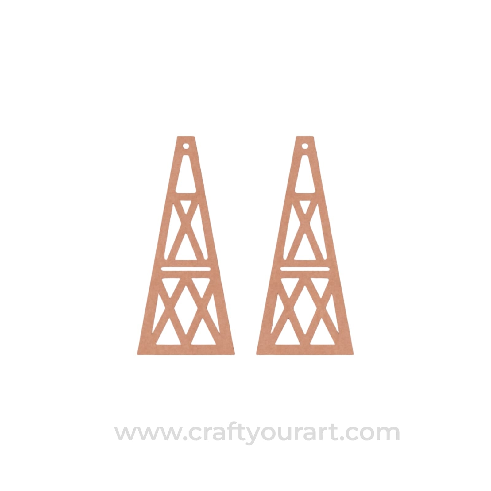 Earrings MDF Design 47