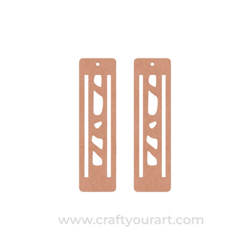 Earrings MDF Design 49
