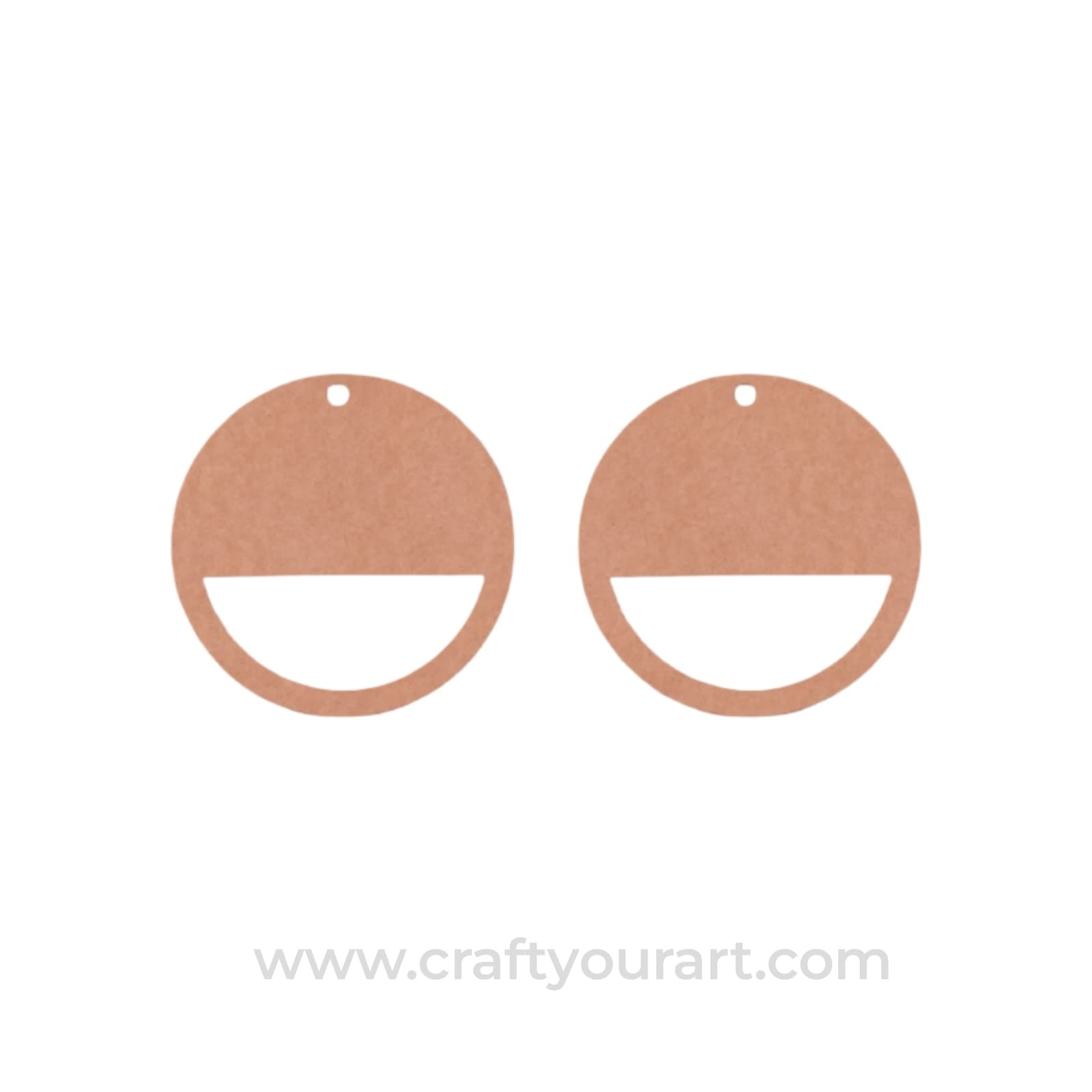 Earrings MDF Design 4