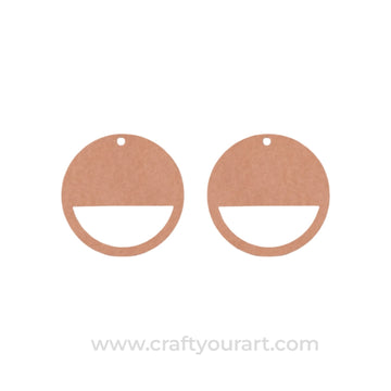 Earrings MDF Design 4