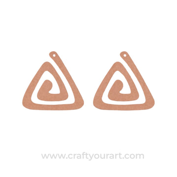 Earrings MDF Design 5