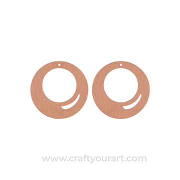 Earrings MDF Design 52