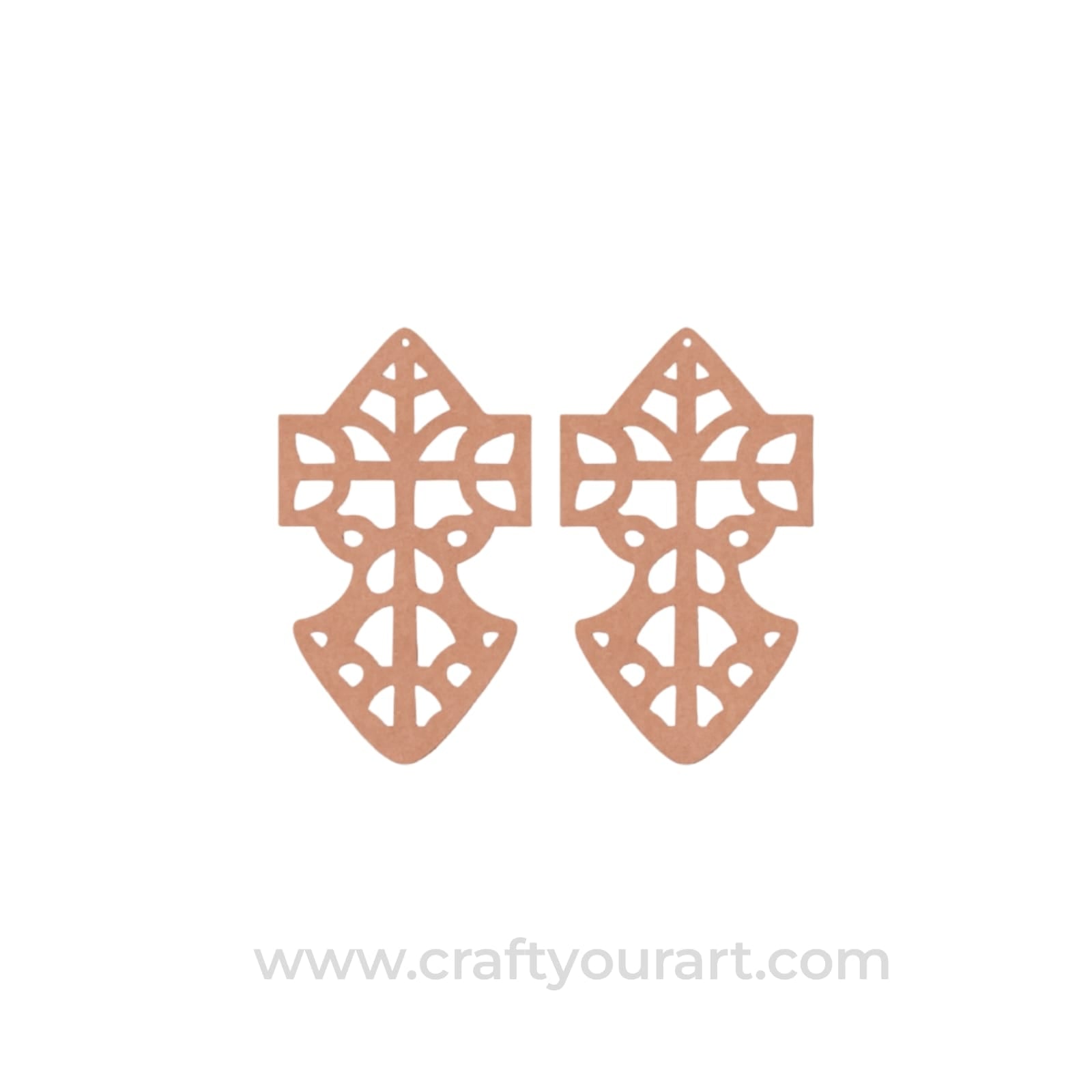 Earrings MDF Design 53