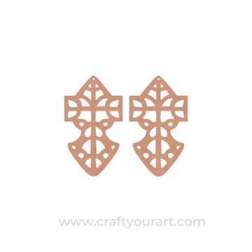 Earrings MDF Design 53