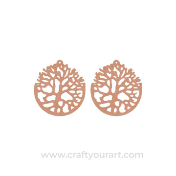 Earrings MDF Design 57