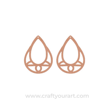 Earrings MDF Design 59